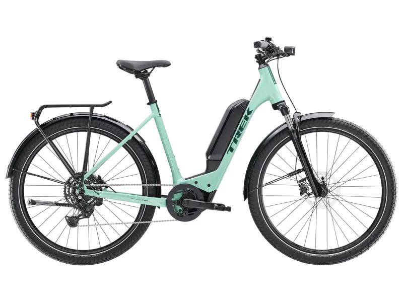 TREK Allant+ 5 Lowstep 400Wh Electric Hybrid Bike in Trek Black