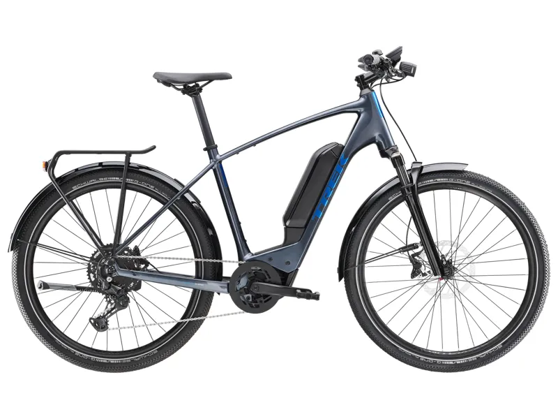 TREK Allant+ 6 725Wh Electric Hybrid Bike in Mulsanne Blue