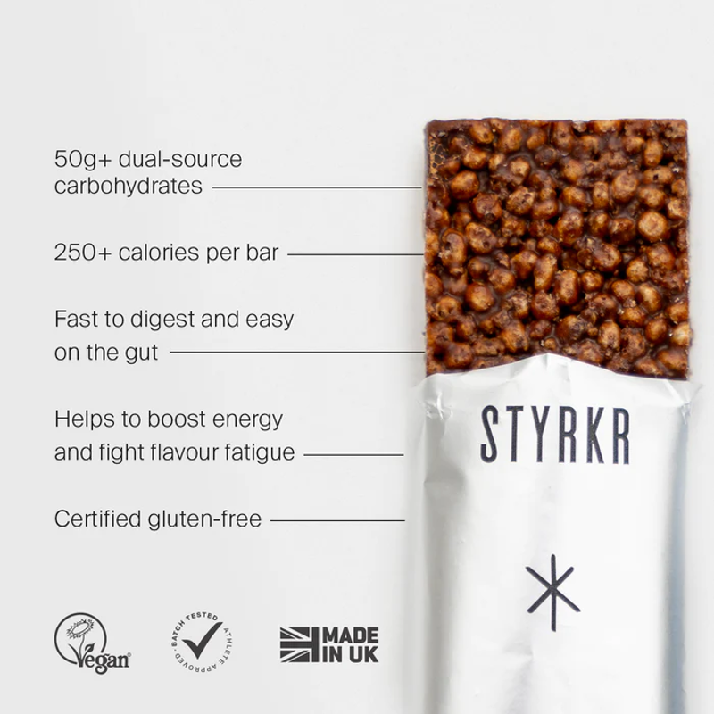 STYRKR BAR50 Dark Chocolate Chip Energy Bar -1