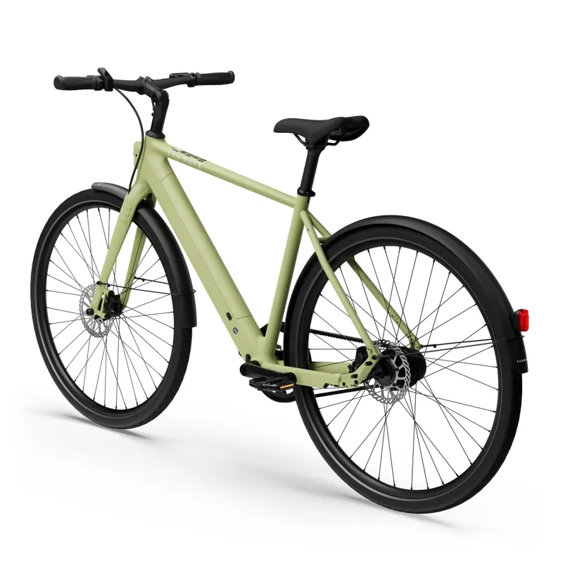 Tenways CGO 600 PRO 360Wh Electric City Bike in Avocado Green-2