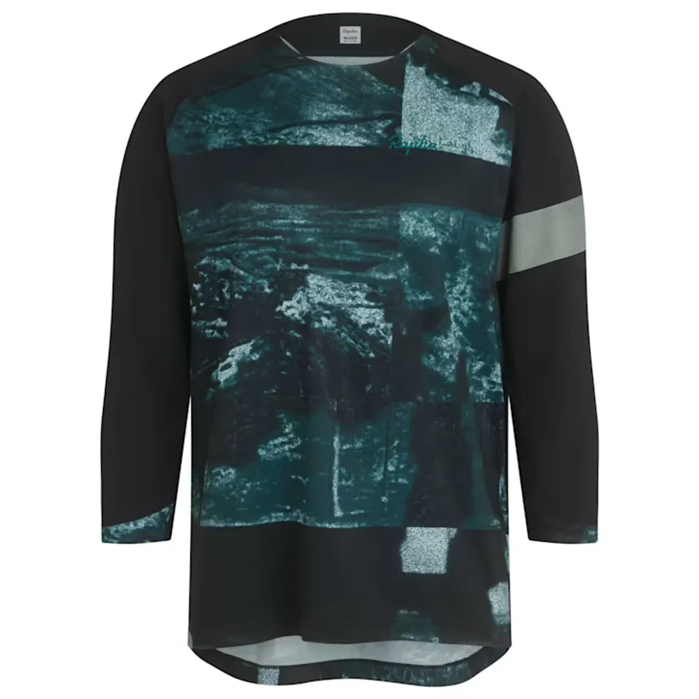 Team Cycles Rapha Men's Printed Trail 3/4 Sleeve Jersey - Special Edition | Interest FREE Finance & Online Refund Policy.