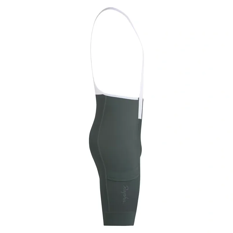 Rapha Men's Brevet Element Cargo Bib Shorts in Onyx and White-3