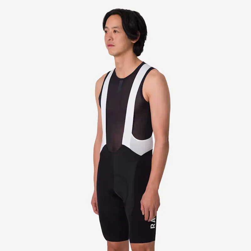 Rapha Mens Pro Team Bib Shorts III in Black and White - Regular-5