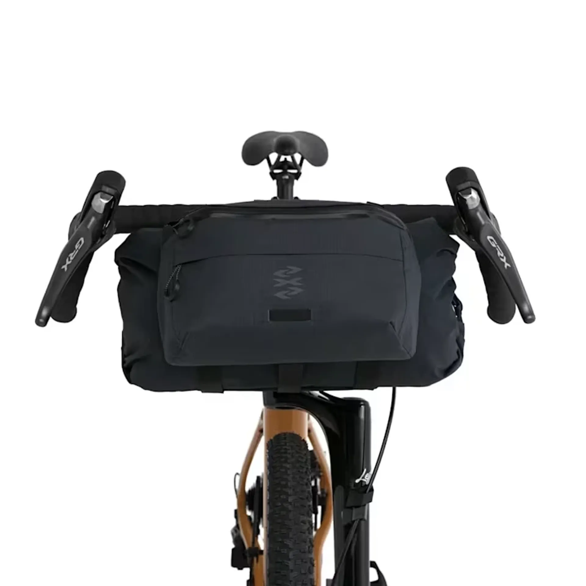 Rapha Explore Handlebar Accessory Pack in vulcan and Asphalt
