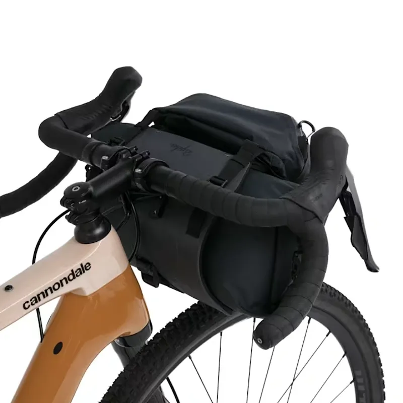 Rapha Explore Handlebar Accessory Pack in vulcan and Asphalt - 4.5L-5