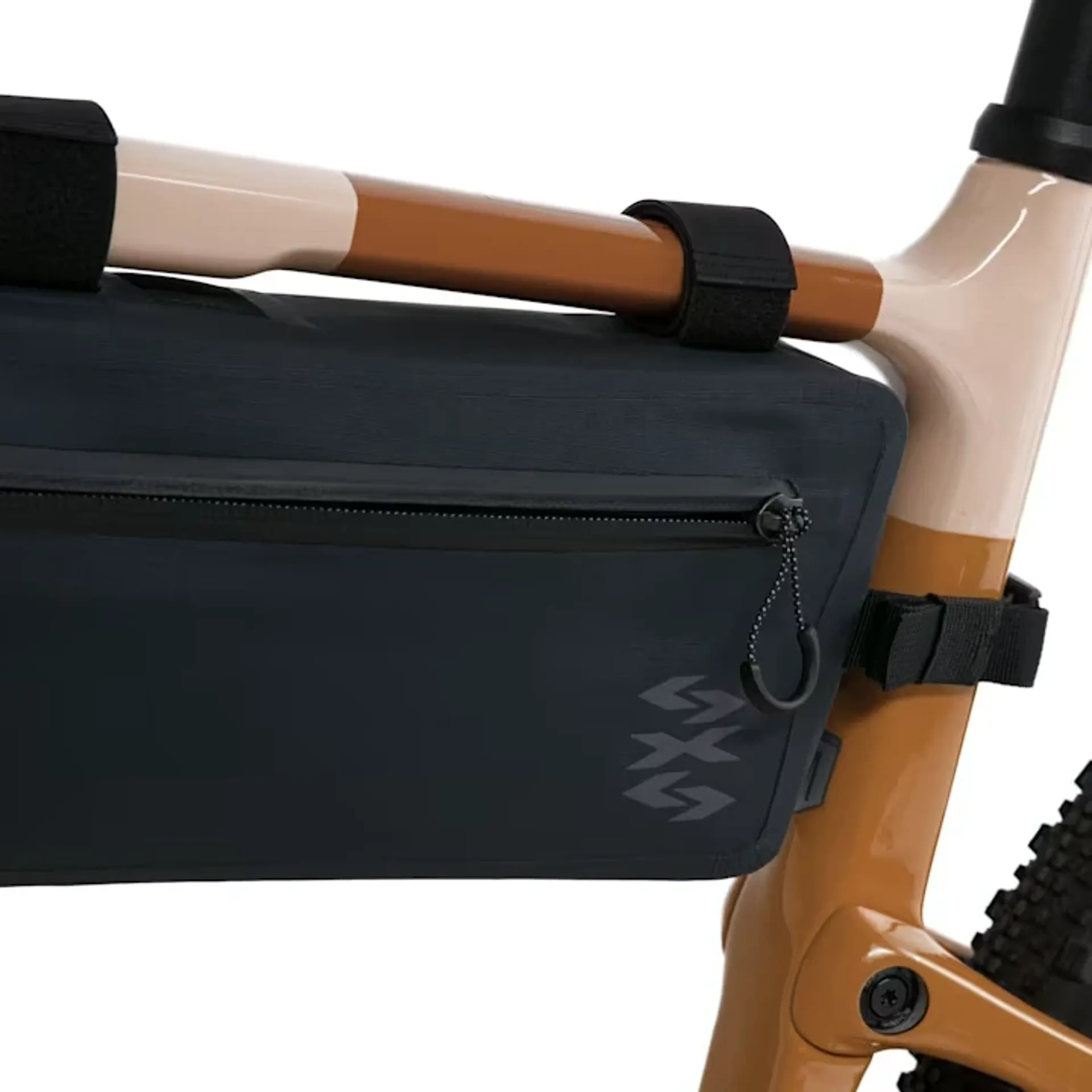 Rapha Small Explore Frame Pack in Vulcan and Asphalt - 2.5L