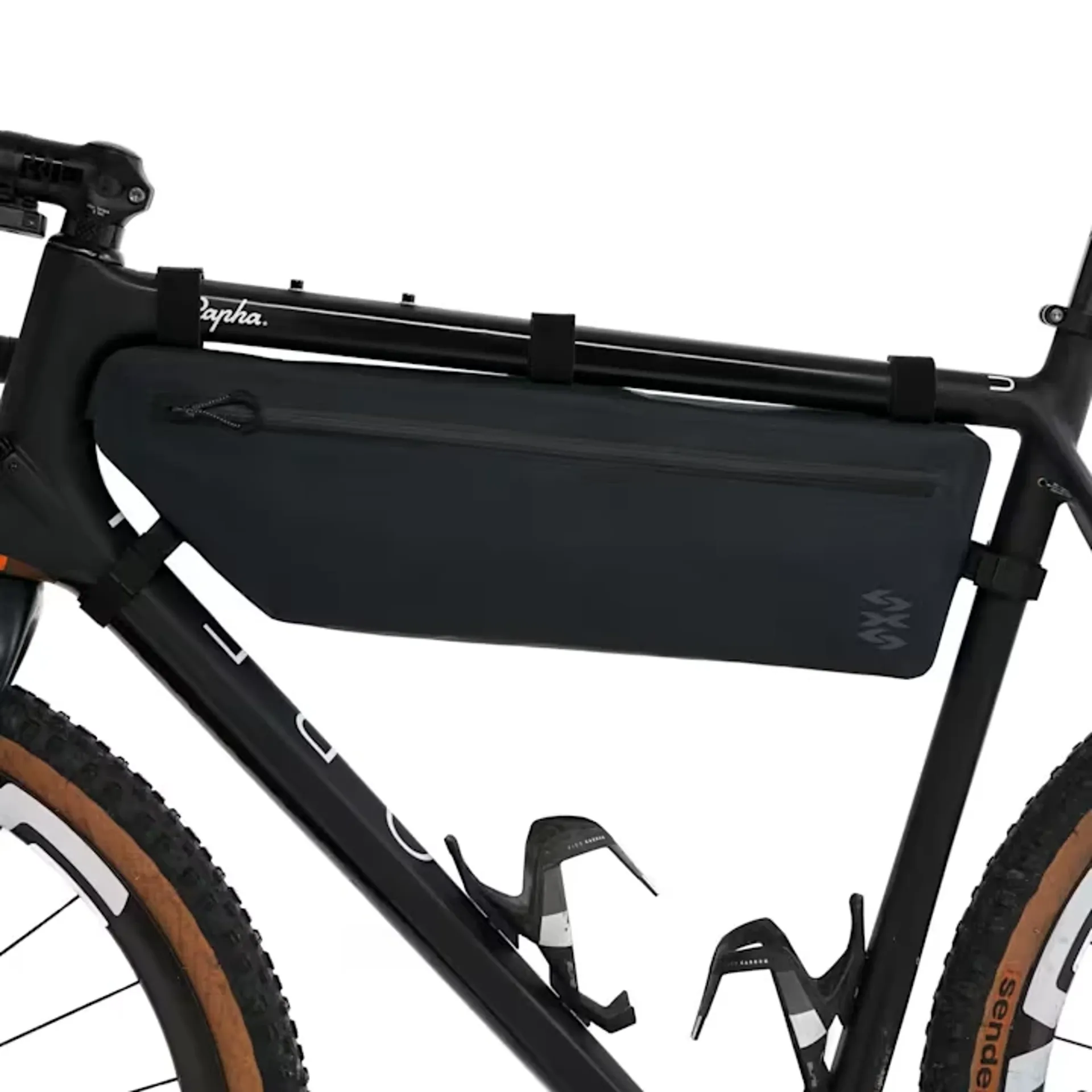 Rapha Medium Explore Frame Pack in Vulcan and Asphalt - 3L Rapha Medium Explore Frame Pack in Vulcan and Asphalt - 3L