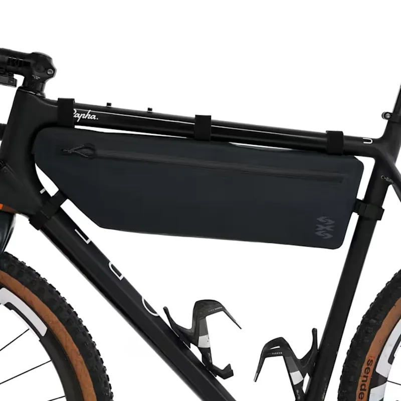 Rapha Large Explore Frame Pack in Vulcan and Asphalt - 4L-3