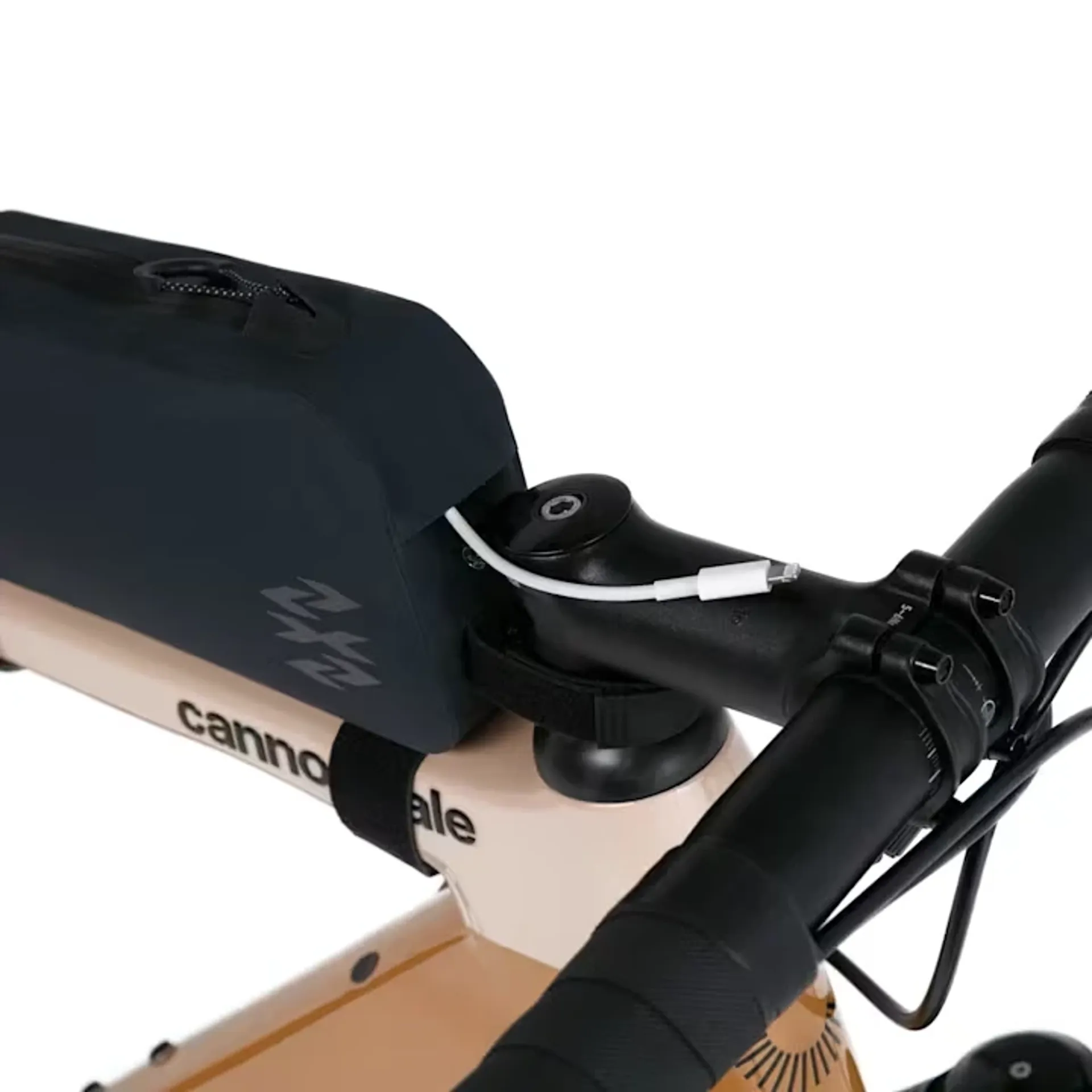 Rapha Explore Top Tube Bag in Vulcan and Asphalt 1L
