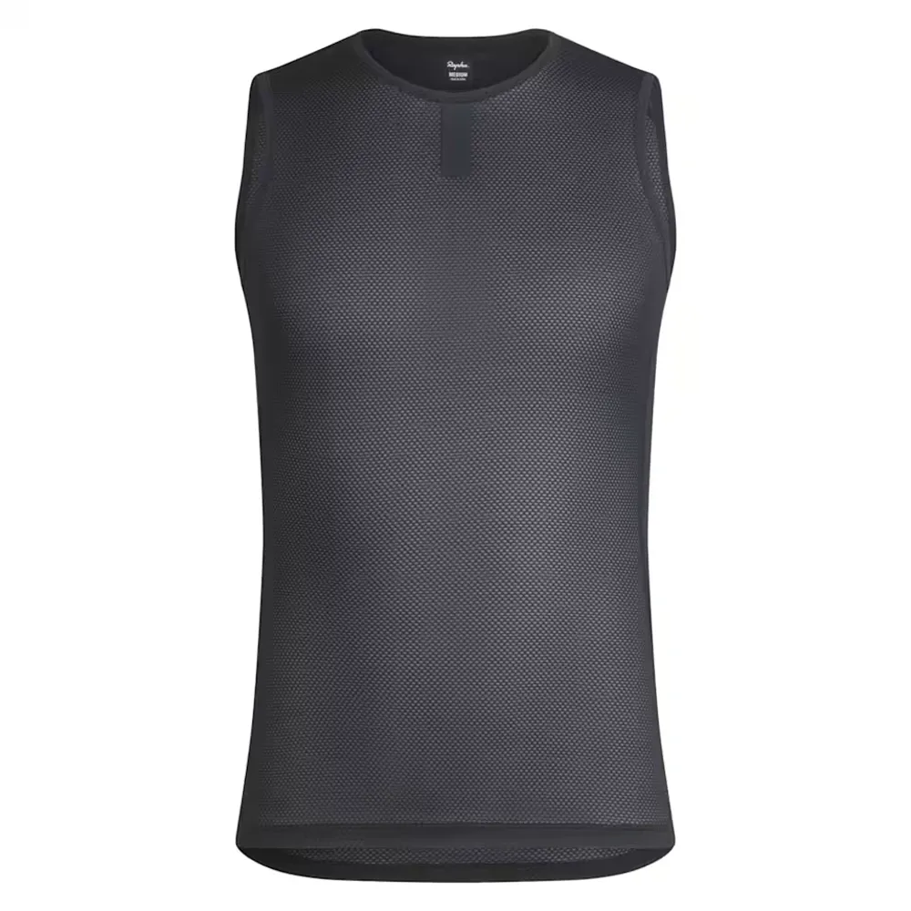 Team Cycles Rapha Men's Lightweight Sleeveless Base Layer in Black | Interest FREE Finance & Online Refund Policy.
