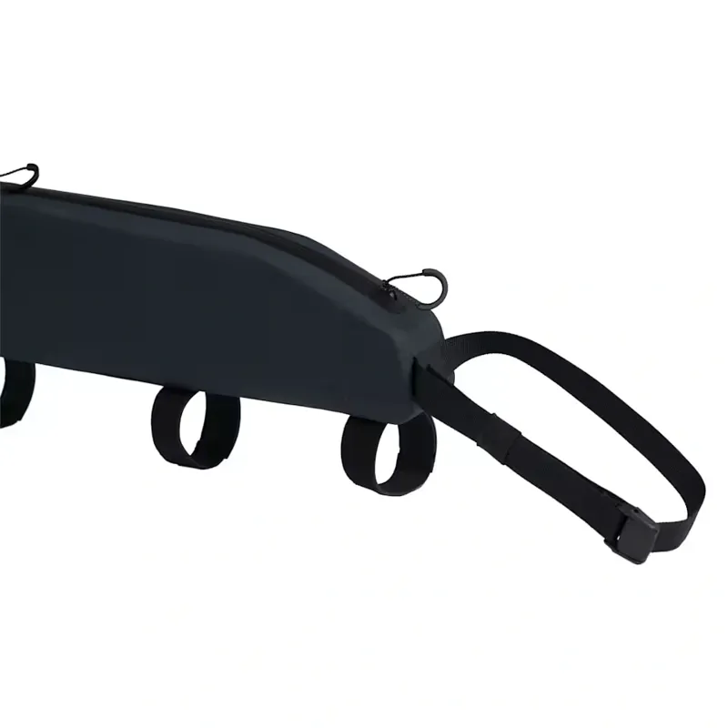 Rapha Long Explore Top Tube Bag in Vulcan and Asphalt-5