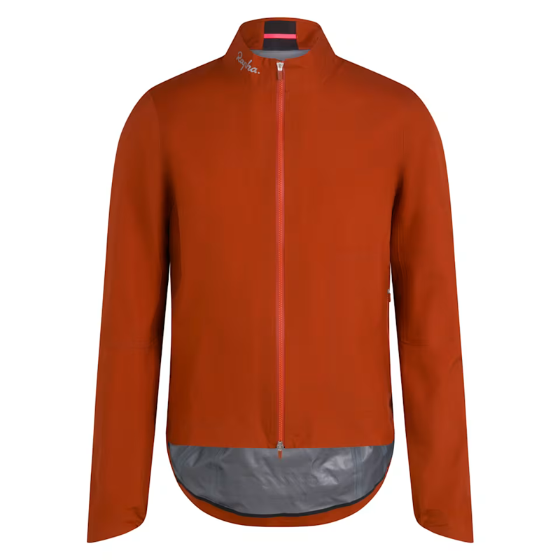 Rapha Men's Rapha GORE-TEX Rain Jacket in Paprika and Silver