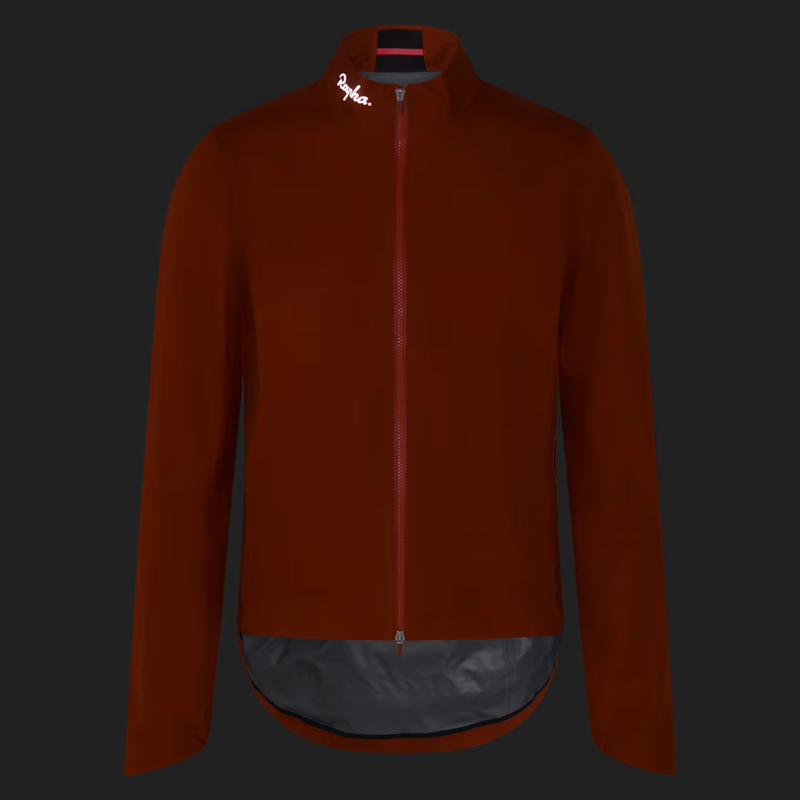 Rapha Men's Rapha GORE-TEX Rain Jacket in Paprika and Silver-2