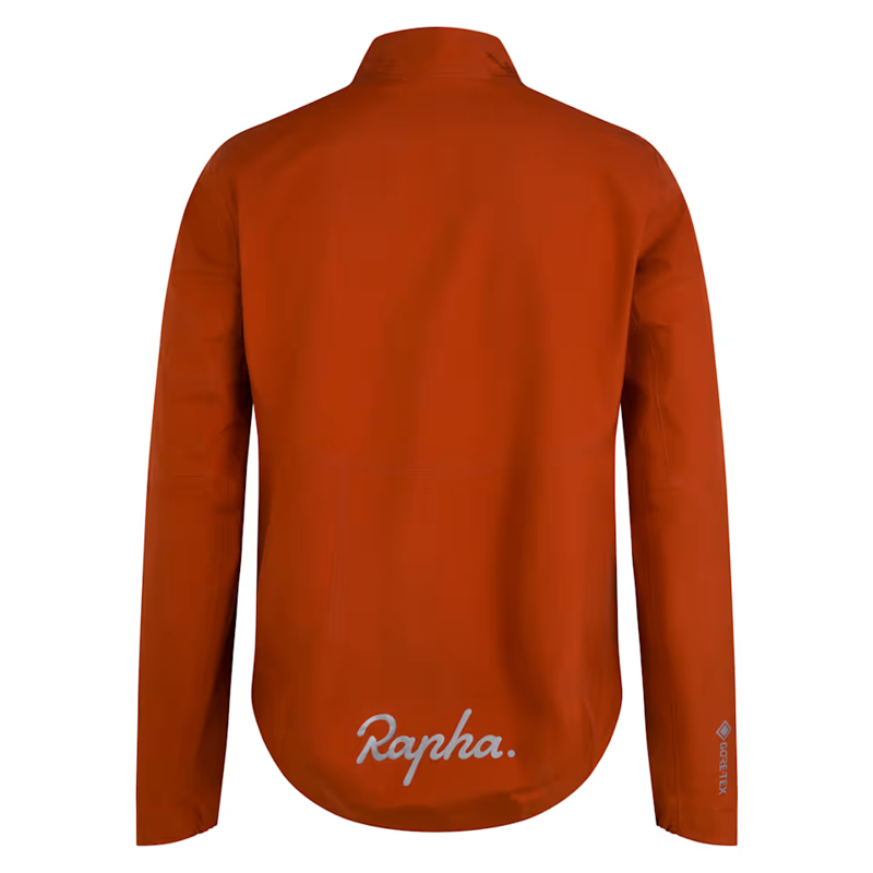 Rapha Men's Rapha GORE-TEX Rain Jacket in Paprika and Silver-1
