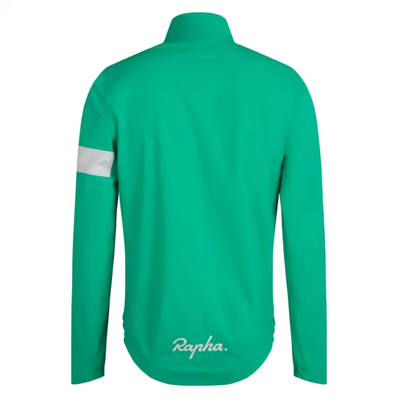 Rapha Men's Core Rain Jacket III in  Fresh Green and White-1