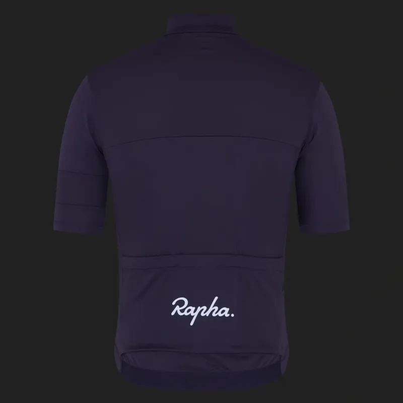 Rapha Men's Brevet Element Jersey in Dusted Lilac and Black-3