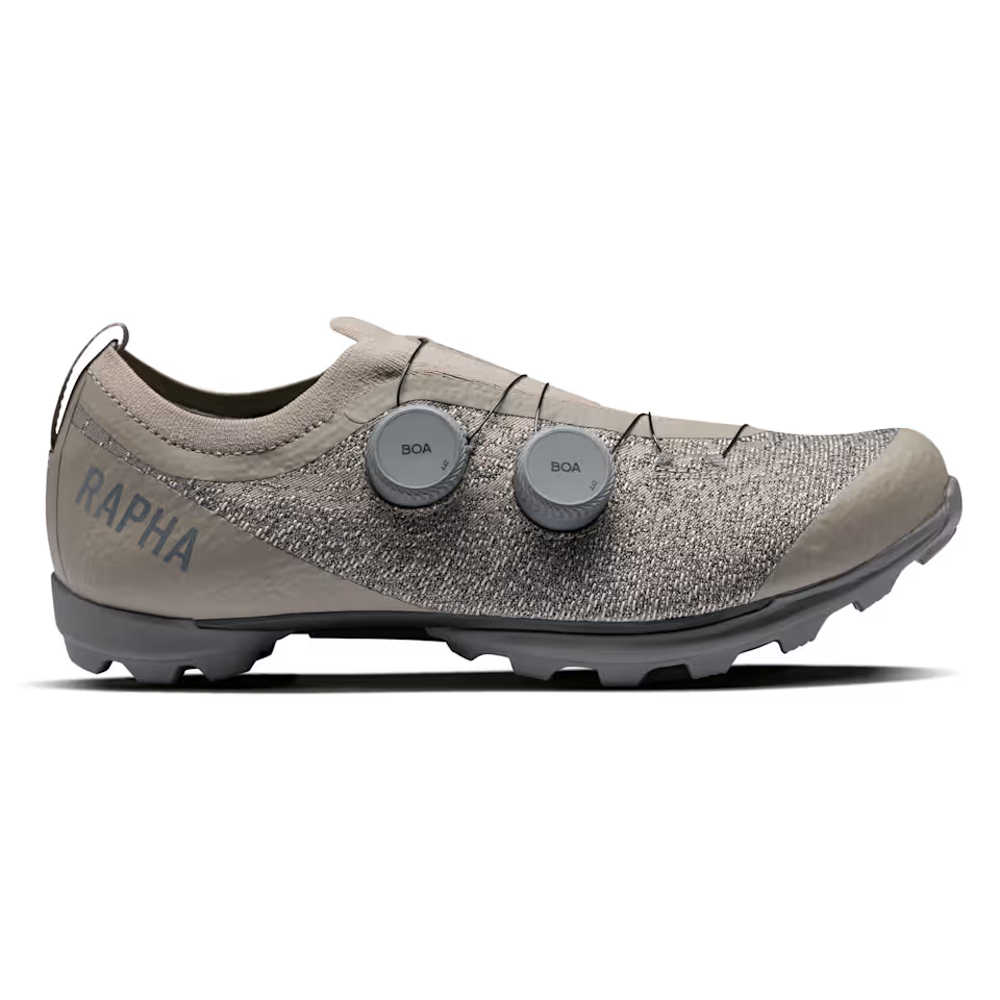 Team Cycles Rapha Pro Team Powerweave Gravel Shoes in Dove and Rock Ridge | Interest FREE Finance & Online Refund Policy.