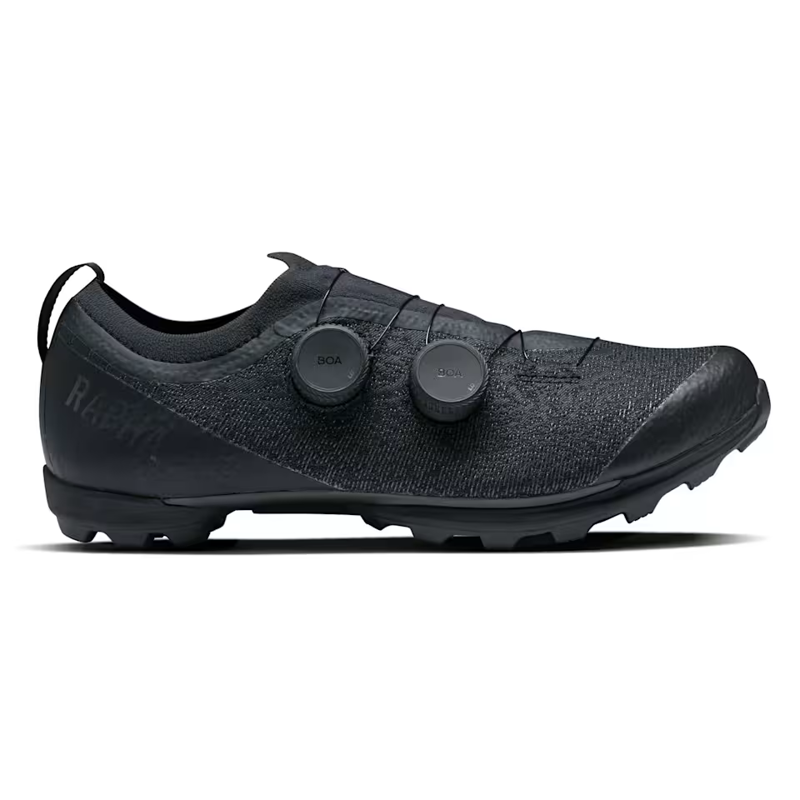 Rapha Pro Team Powerweave Gravel Shoes in Vulcan and Black
