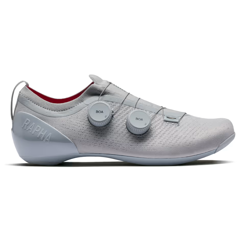 Rapha Pro Team Powerweave Road Shoes Dark Grey and Silver