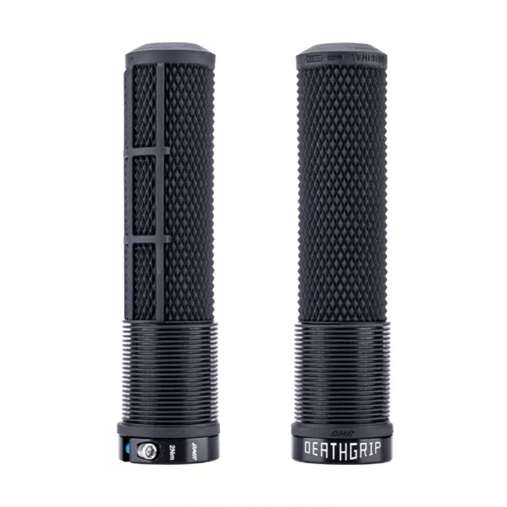 Team Cycles Dmr DMR DeathGrip 2 Handlebar Grips in Black - Flangeless - Thin | Interest FREE Finance & Online Refund Policy.