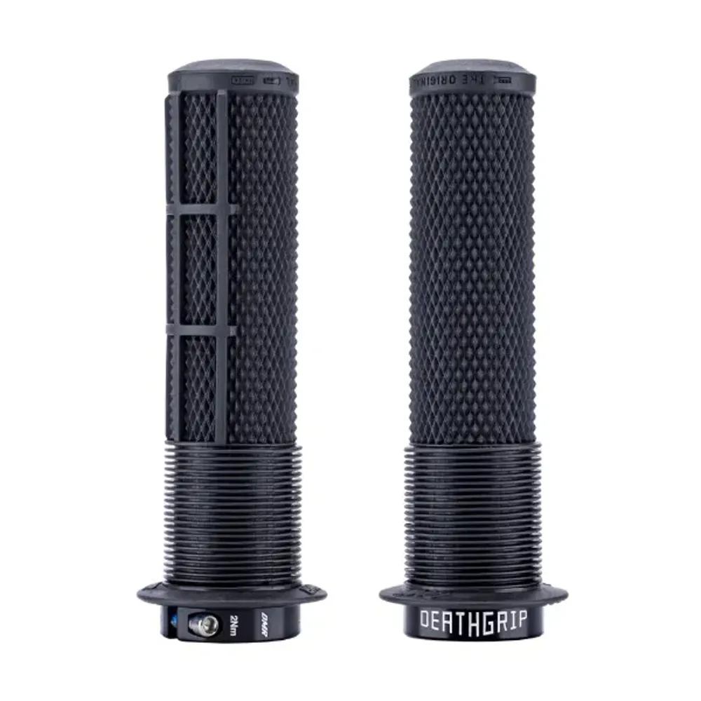 Team Cycles Dmr DMR DeathGrip 2 Handlebar Grips in Black - Flanged - Thin | Interest FREE Finance & Online Refund Policy.