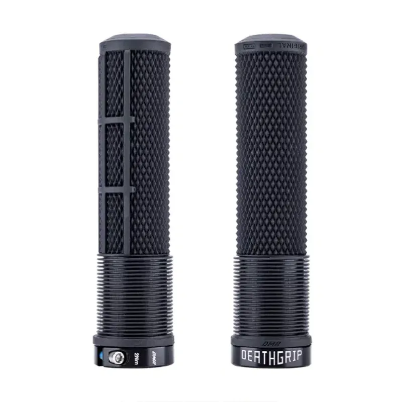 DMR DeathGrip 2 Handlebar Grips in Black - Flangeless - Thick