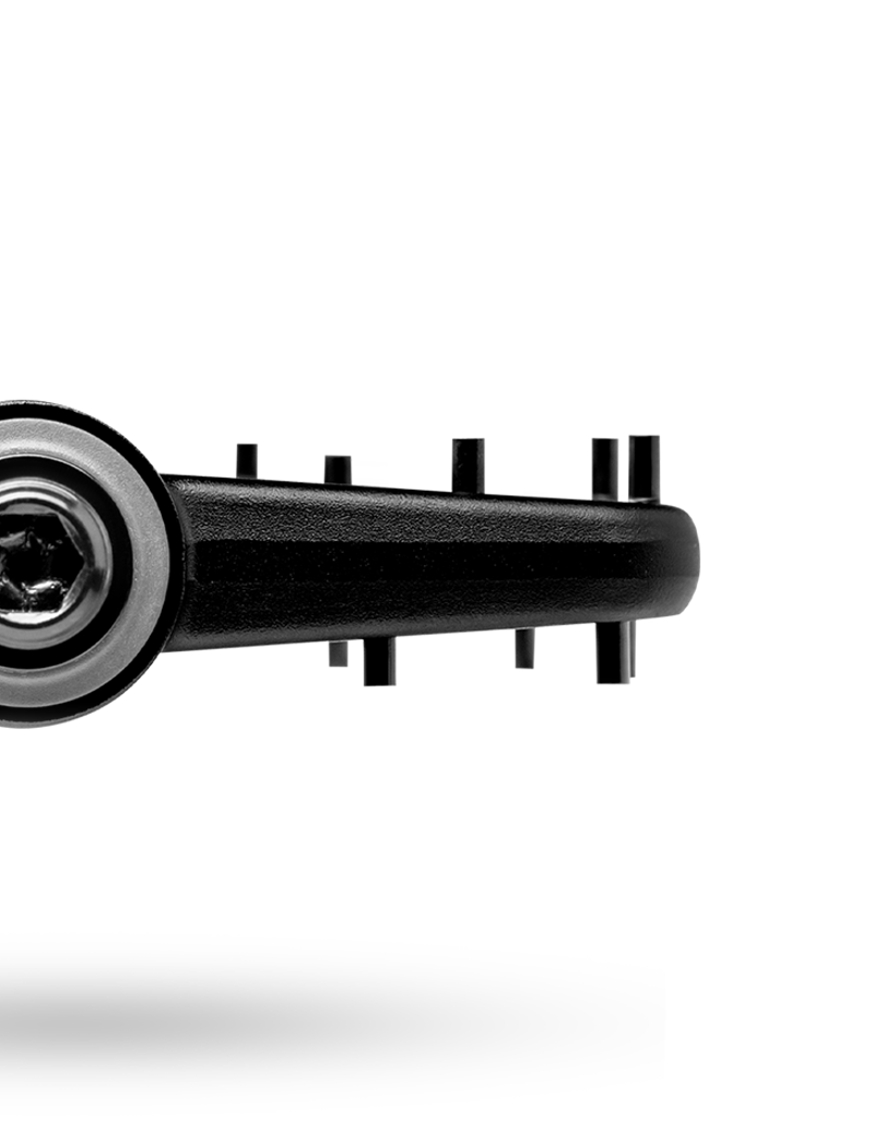 PNW Loam Alloy Mountain Bike Pedal in Blood Orange-3