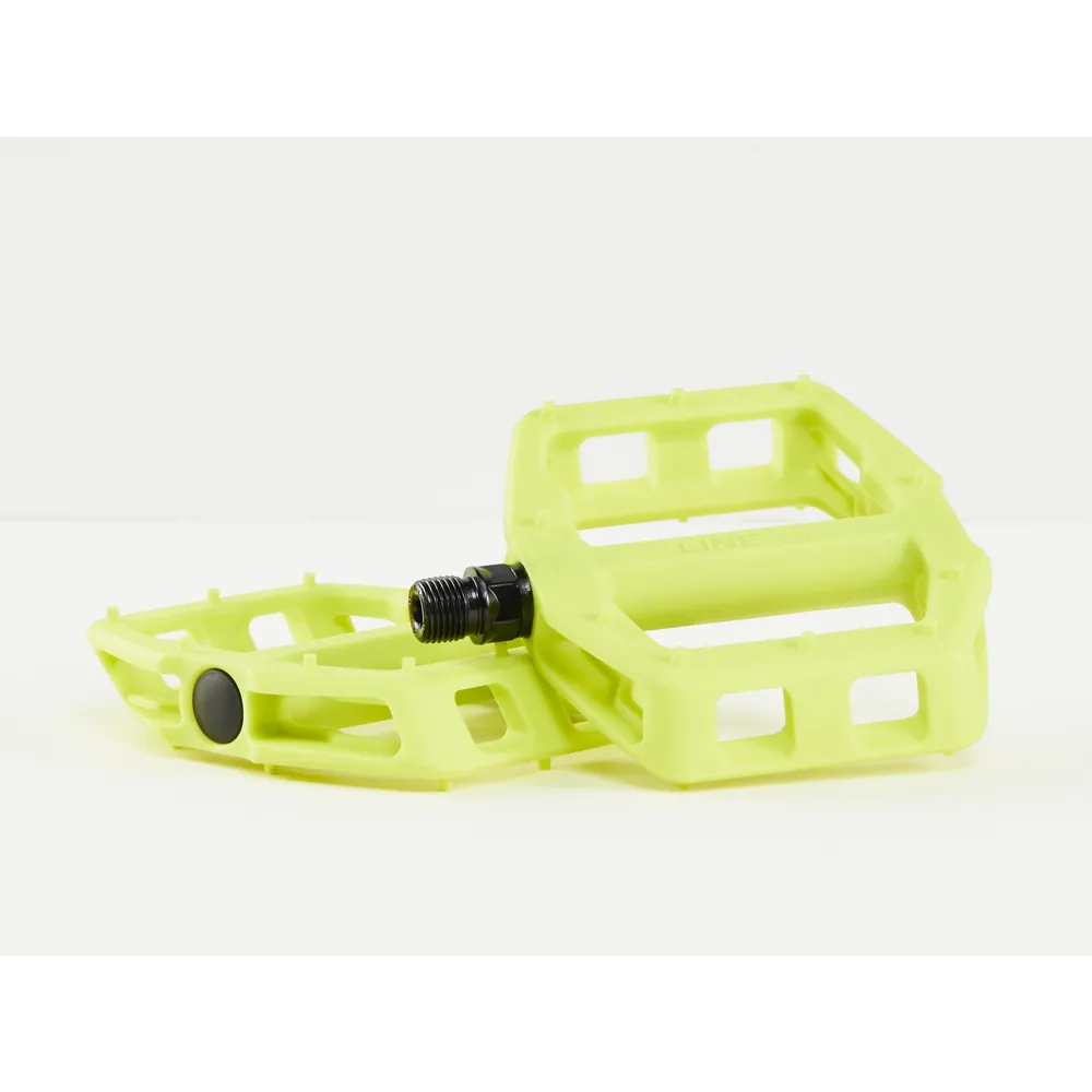 Photos - Pedal Bontrager Line Comp Flat  in Green 5268559 