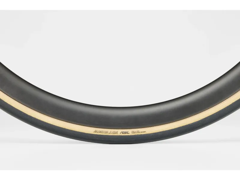 Bontrager Aeolus RSL TLR Road Tyre in Black and Tan - 700c x 28-2