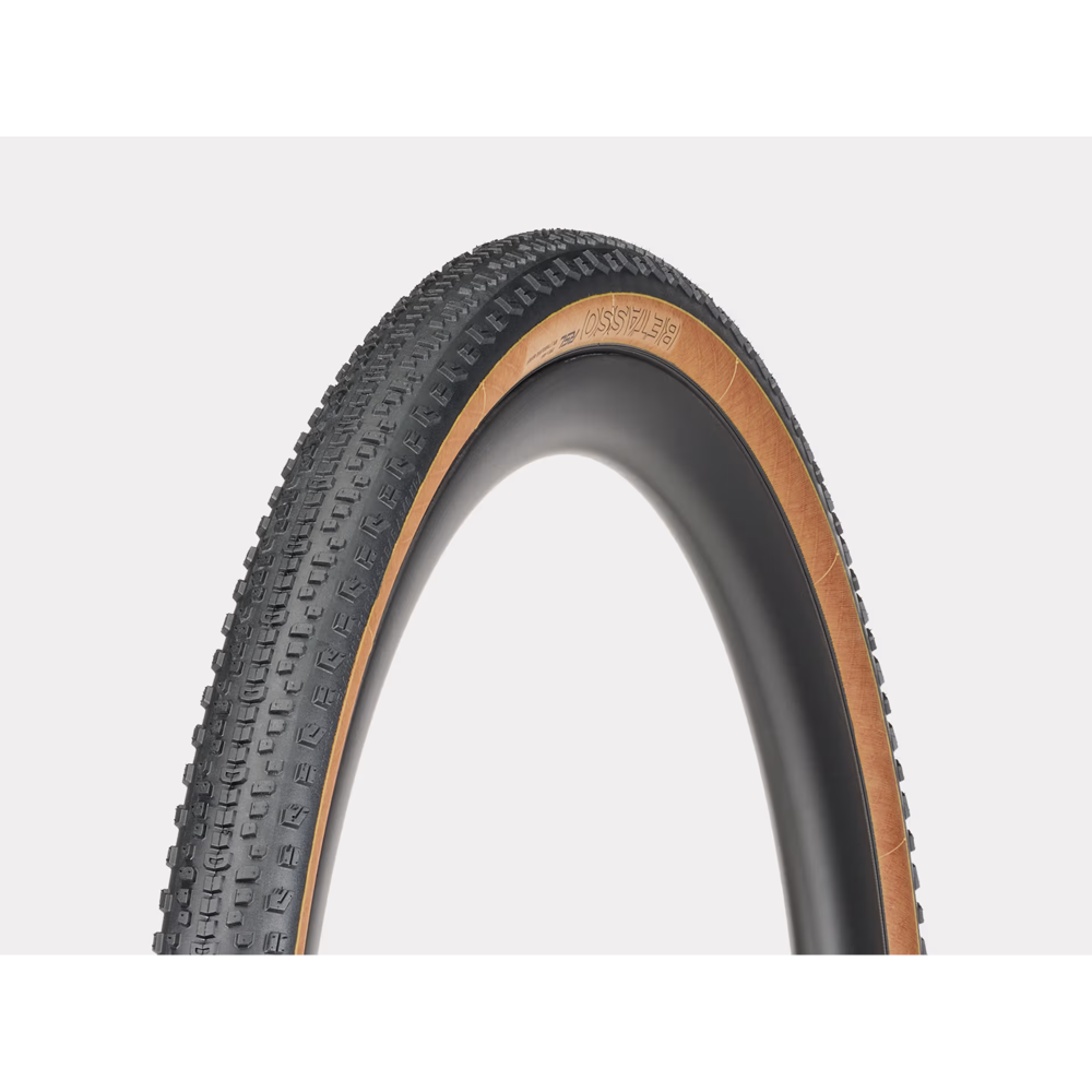 Team Cycles Bontrager Betasso RSL GX TLR Gravel Tyre in Black and Tan - 700 x 55c | Interest FREE Finance & Online Refund Policy.