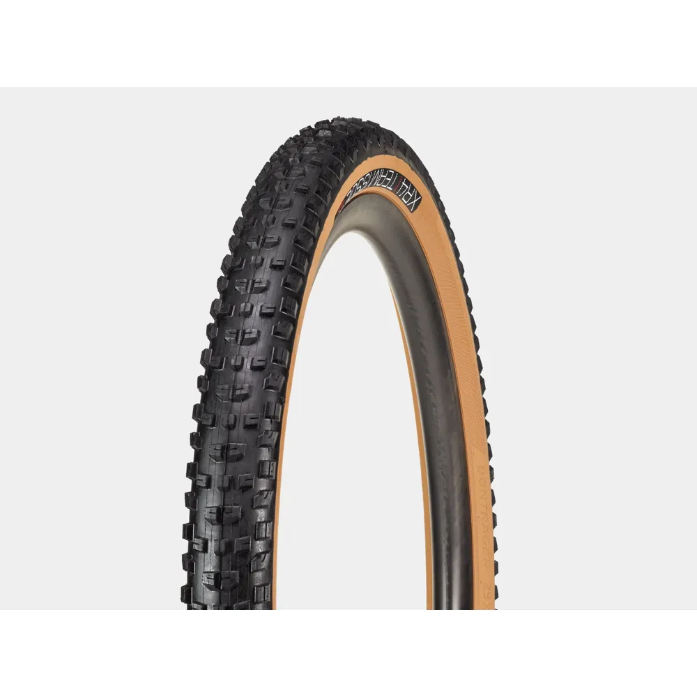 Team Cycles Bontrager XR4 Team Issue TLR Mountain Bike Tyre in Black and Tan - 27.5 x 2.4 | Interest FREE Finance & Online Refund Policy.