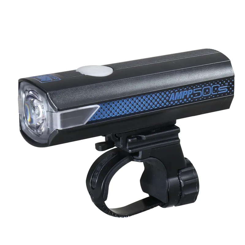 Cateye AMPP 500S Colour Edition Front Bike Light in Blue