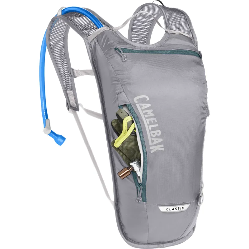 CamelBak Classic Light Hydration Pack in Gunmetal and Hydro - 4L with 2L Reservoir-6
