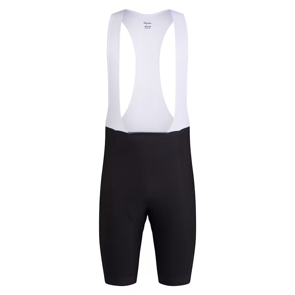 Team Cycles Rapha Men's Core Bib Shorts in Black and White | Interest FREE Finance & Online Refund Policy.