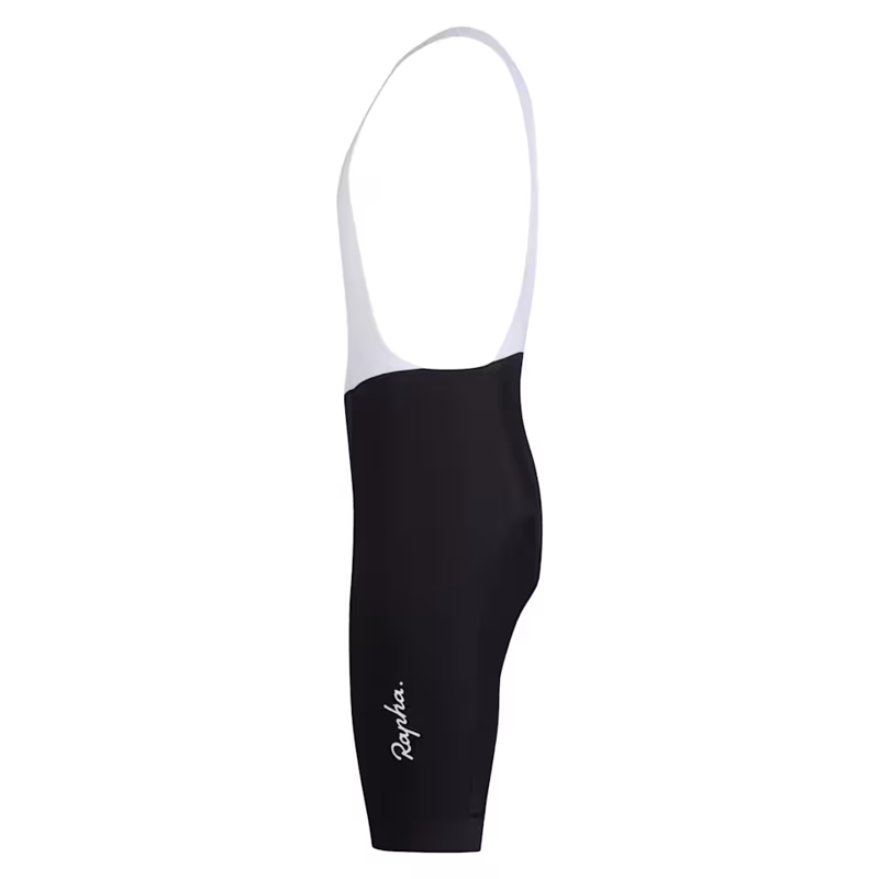 Rapha Men's Core Bib Shorts in Black and White-2