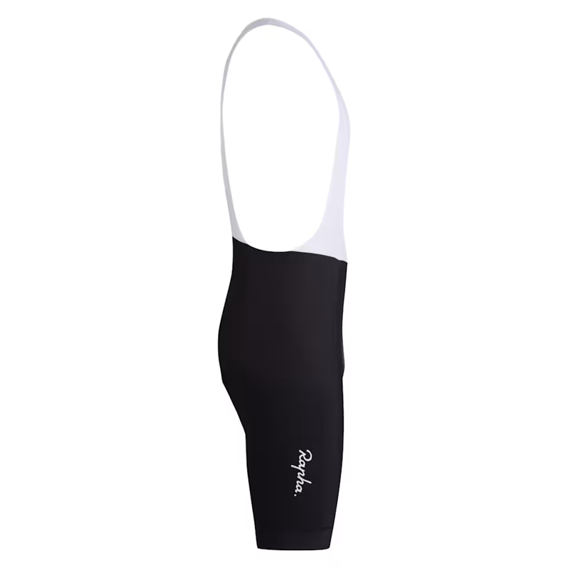 Rapha Men's Core Bib Shorts in Black and White-3