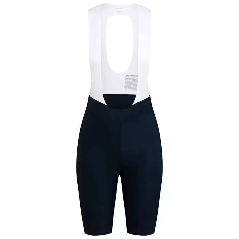 Rapha Women's Core Bib Shorts in Dark Navy and White