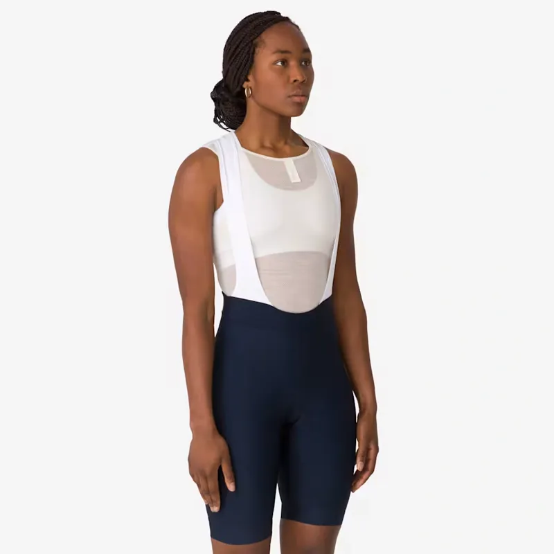 Rapha Women's Core Bib Shorts in Dark Navy and White-3