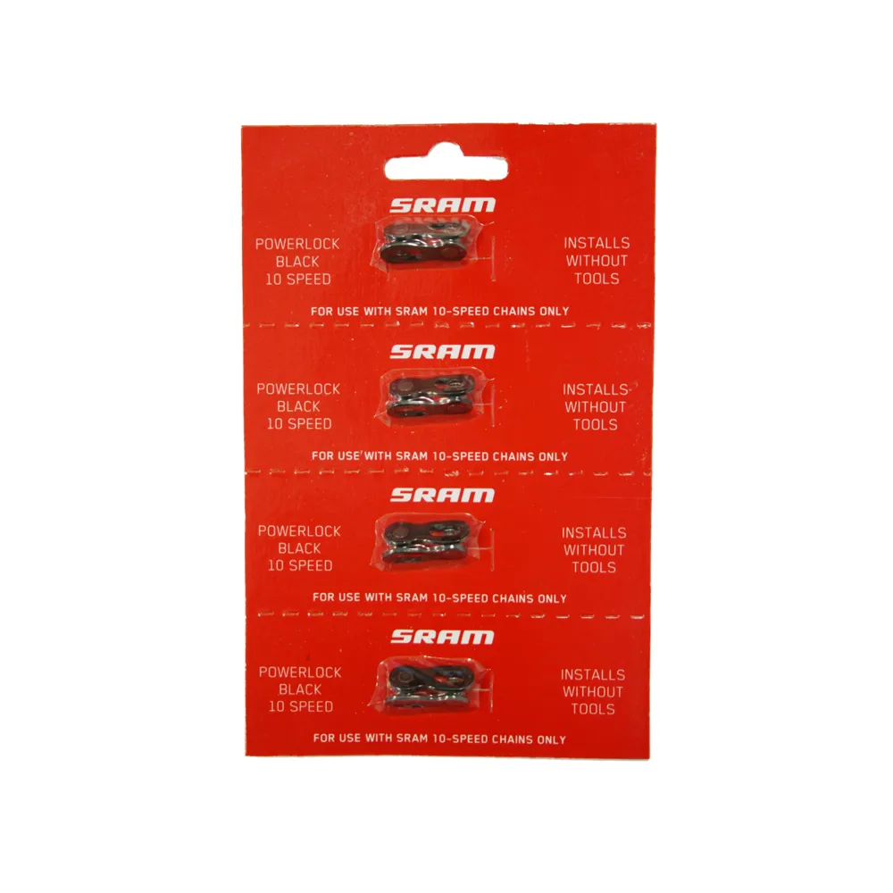 Team Cycles Sram PowerLock Black Chain Connector 10-Speed 4 PACK | Interest FREE Finance & Online Refund Policy.