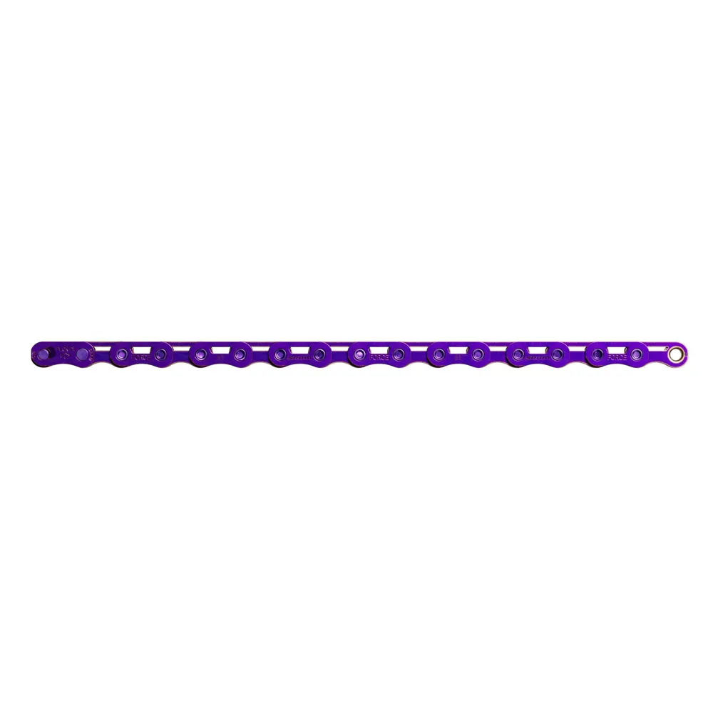 Team Cycles Sram Force E1 Flattop 12/13 Speed Purple Chain with PowerLock - 126 Links | Interest FREE Finance & Online Refund Policy.