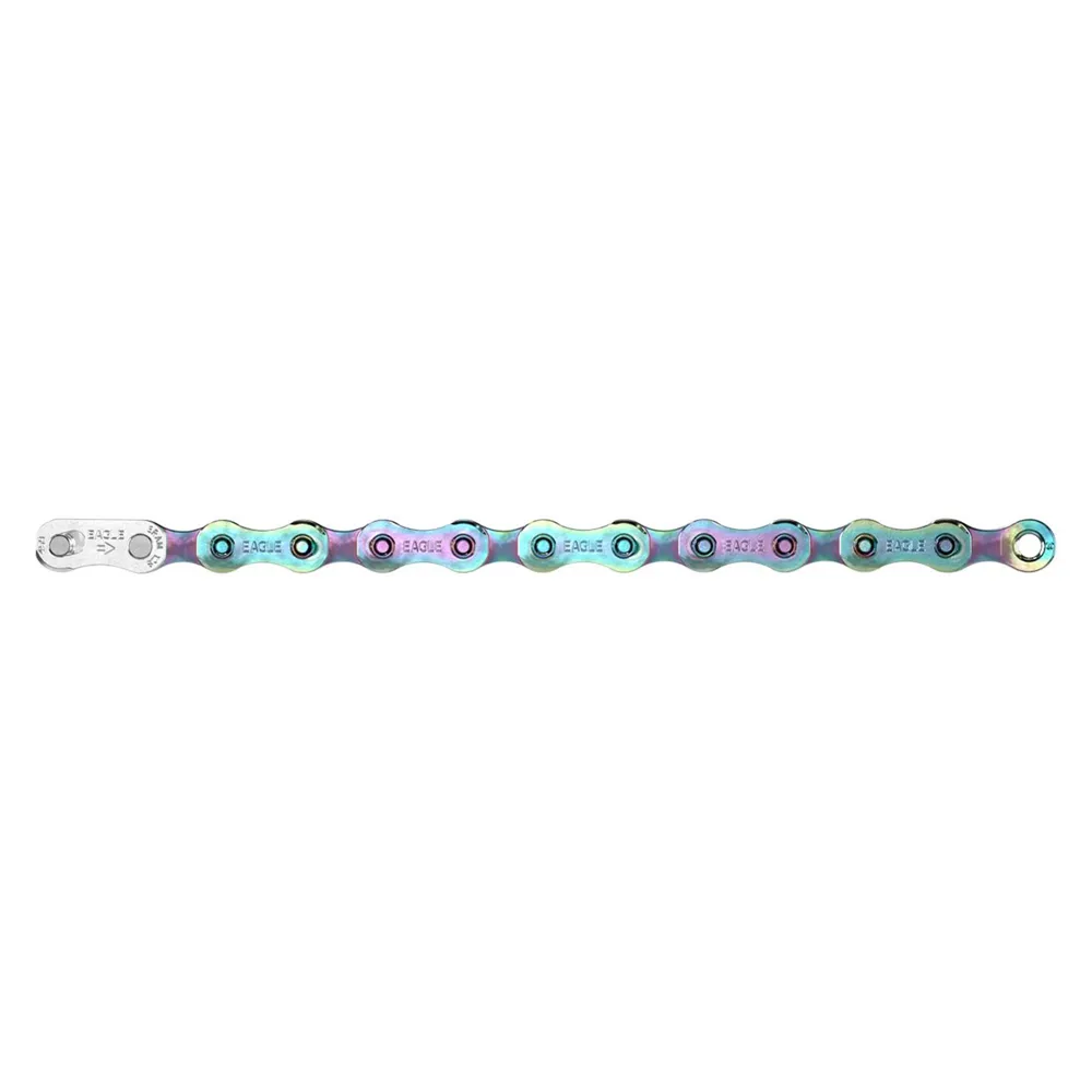 Team Cycles Sram S500 Eagle Drivetrain 126 Link Solid Pin Powerlock Rainbow Chain | Interest FREE Finance & Online Refund Policy.