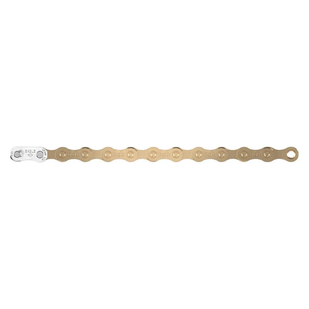 Team Cycles Sram S500 Eagle Drivetrain 126 Link Solid Pin Powerlock Gold Chain | Interest FREE Finance & Online Refund Policy.