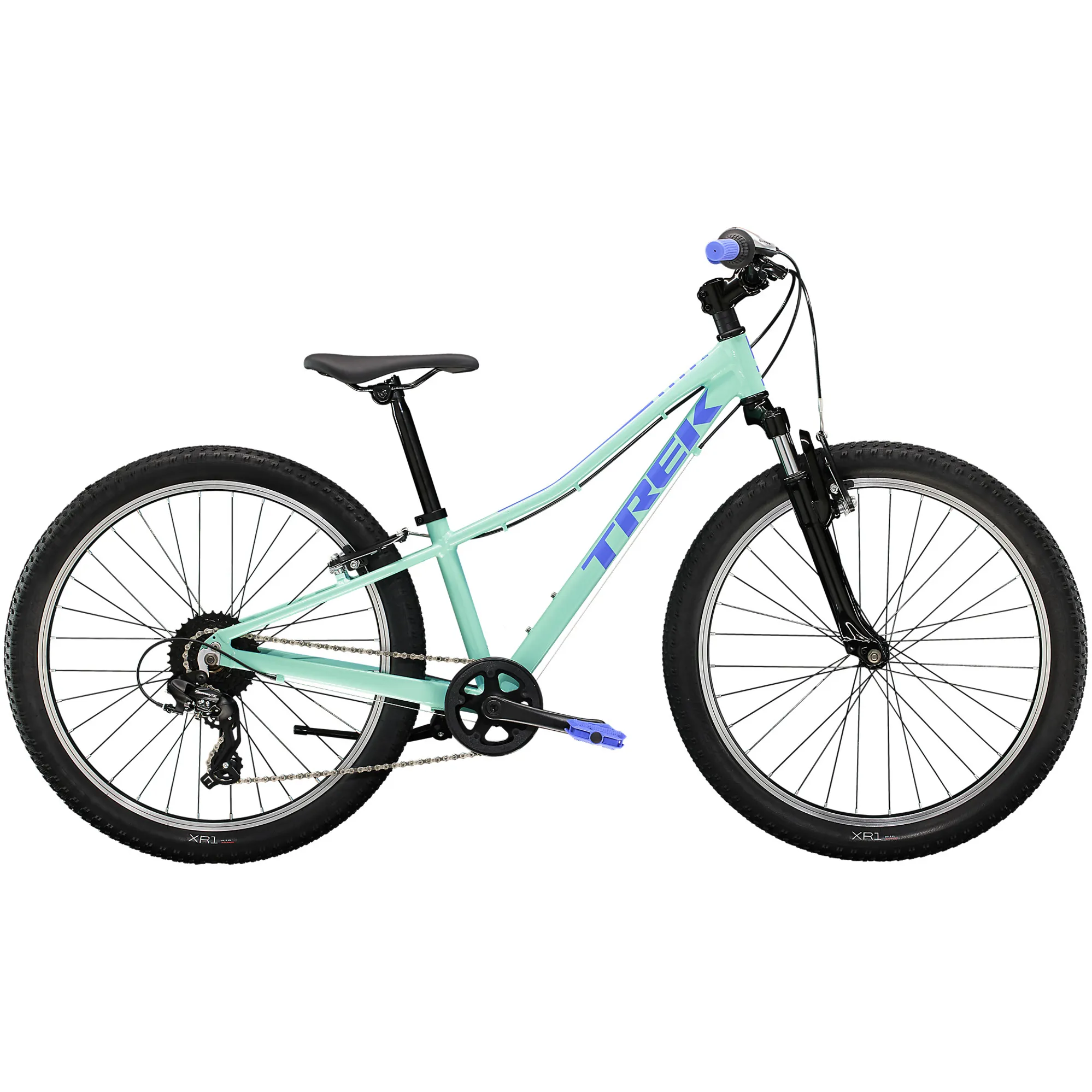 TREK Precaliber 24 8-Speed Suspension Kids Hybrid Bike in Aloha