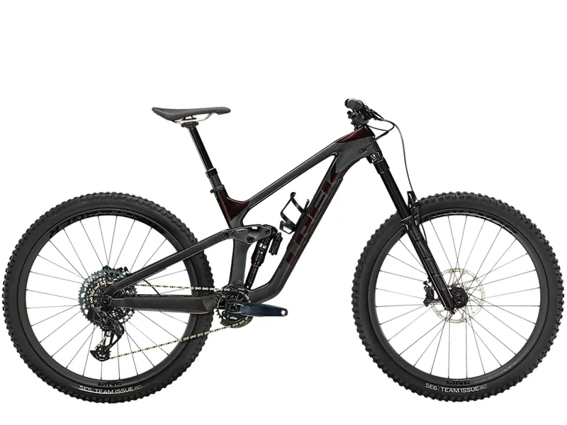 TREK Slash 9.8 GX AXS Full Suspension Mountain Bike in Lithium Grey-10