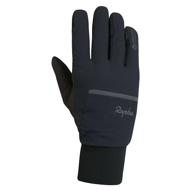 Rapha Windstopper Insulated Cycling Gloves in Black-1