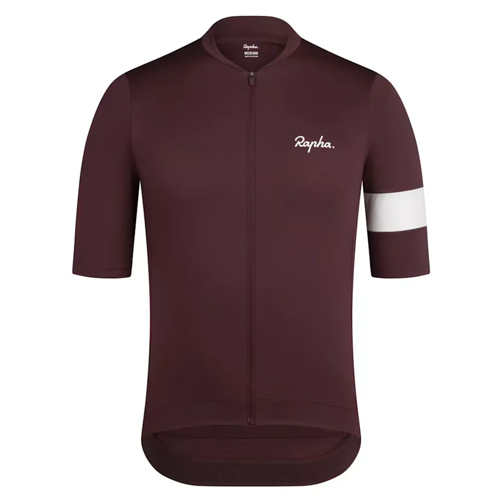 Team Cycles Rapha Mens Core Jersey in Fudge and | Interest FREE Finance & Online Refund Policy.