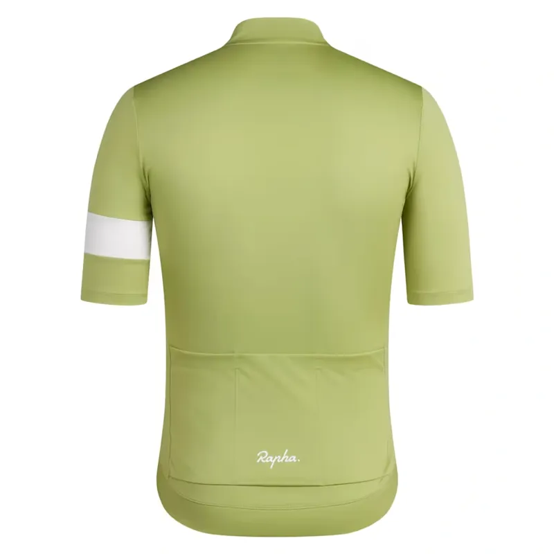 Rapha Men's Core Jersey in Fern and White-1