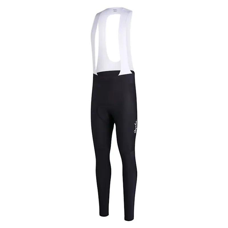 Rapha Mens Core Winter Tights with Pad in Dark Navy and White-2