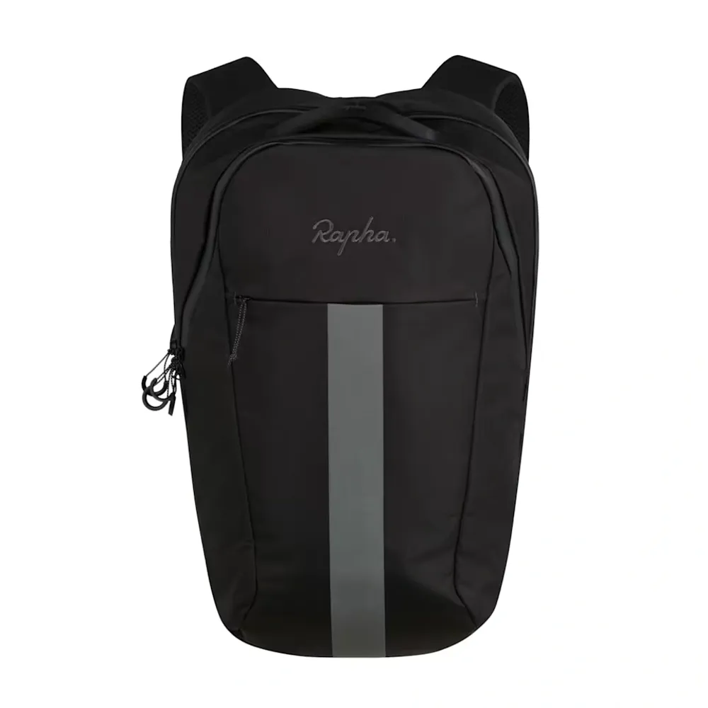 Team Cycles Rapha Super Domestique Backpack in Black and Carbon Grey - 26L | Interest FREE Finance & Online Refund Policy.