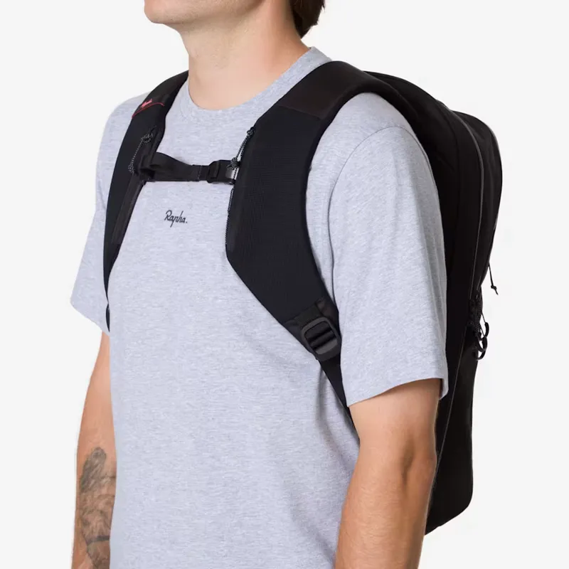 Rapha Super Domestique Backpack in Black and Carbon Grey - 26L-3